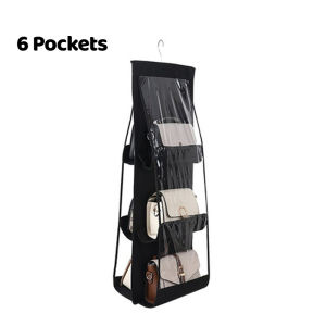 Bag Storage Hanging Bag Non-woven Dustproof Storage Bag Household Wardrobe Handbag Organizer