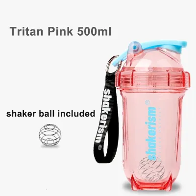 Shakerism Shaker Bottle Protein Shaker 300ml 400ml 500ml 600ml 700ml BPA-Free Leak-Proof