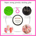 KIYOMI Lem Aksesoris Kuku Sticky Drill Glue lem tempelan hiasan kuku Stuck Drill Glue Lem kuku kuat YM009. 