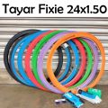 24x1.50 tayar Tyre Tube Bicycle Colour Fixie MTB Road Bike 24 Inch Tayar Tuib Basikal 24x1.5 24x1.75. 