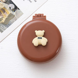 Sanrio Airbag Comb Kuromi Cinnamoroll My Melody Pompompurin Mini Portable Air Cushion Comb Mirror Folding Massage Comb