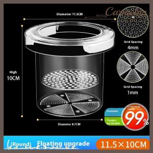 [Carmelun] Floating Fish Breeding Isolation Box Aquarium Breeder Feeder Fish Tank Hatchery Incubator Fish Tank Transparent Incubator Box