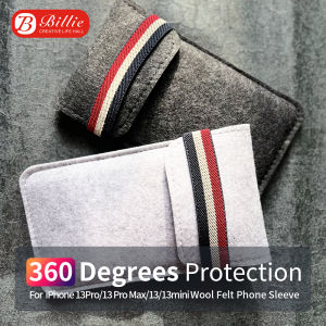 for iPhone 13 CaseFor Apple iphone 13 Pro Max 6.7inch Ultra-thin Handmade Wool Felt phone Sleeve Cover For iphone 13mini Accessories
