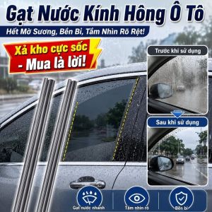 [Bền Bỉ Vượt Trội] Lưỡi Gạt Kính Hông Ô Tô / Gạt Nước Kính Cửa / Chống Nước Cực Tốt / Thay Thế Dễ Dàng