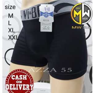 6 PCS CELANA DALAM PRIA BOXER Vi & BB -Boxer vi & BB seamless -boxer cowok vi & BB -Men"s Anderwear