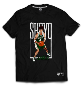 Slam Dunk Anime Inspired T-Shirt - Shohoku High Team Akagi Kogure Labo Mitsui Riyota - DPS Apparel Premium Cotton T-Shirt
