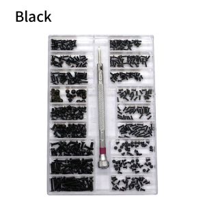 About 500PCs/Box Mini Metal Screw Kit 18 Types Screws Tool Set For Laptop Camera Phone Lens Tablet