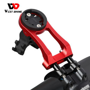 WEST BIKING Bike Computer Mount Holder Out Front Bicycle Mount For Headlight Computer Camera Accessories Cycling Extension Moun