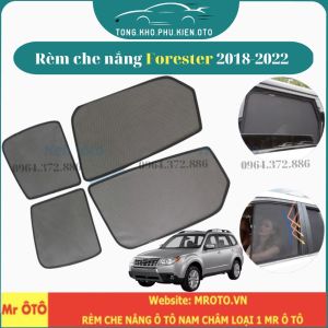 Rèm Che Nắng Xe Subaru Forester 2018-2022 - Hàng Loại 1 Mr Ô Tô vải dày chống nắng tốt dễ lắp đặt vừa khít-Nam châm