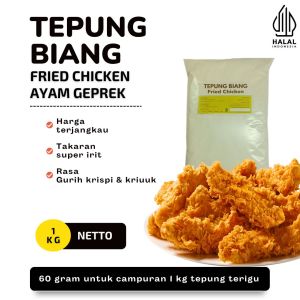 Tepung Biang Fried Chicken Ayam Geprek Krispi 1kg