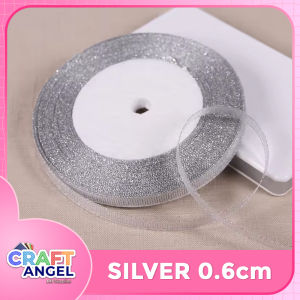 25 Yard/Roll Shiny Ribbon Decoration Wrapper Bouquet Gift Wrapper for Christmas Gift Box Basket Packaging DIY Souvenir