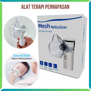 READY COLEBY Alat Terapi Pernapasan Handheld Nebulizer Atomizer Rechargeable - Alat Bantu Terapi Pernafasan Terapi Pernapasan Asma Uap Sesak Nafas Infeksi Paru Pneumonia Handheld Inhaler Inhalasi Nebulizer Machine Battery