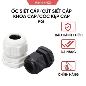 Ốc siết cáp nhựa PG cút siết cáp PGđầu xiết cápkẹp xiết nút xiết PG