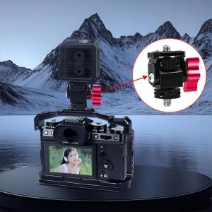 180 360 Degree Swivels Tilt Monitors Holder Mount Quick Release Cold Shoe 1/4 Screw for DSLR Camera Flash Light Bracket