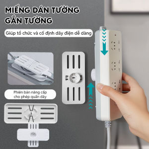 Giá Treo Đa Dụng TechHome Gắn Chặt Mọi Mặt Phẳng Không Khoan Tường Dễ Dàng Điều Chỉnh 360° - DT1030