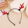 【♡Lovely girls house♡】Christmas Antler Headbands Cute Hairbands Hairhoop with Elf Ears Pine Cone Jingle Bells Christmas Party Decoration. 