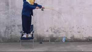 1.8m Telescopic Fishing Rod & Reel Combo - Portable Short Pole with Spinning Reel & Bait Set - Complete Kit for Travel Freshwater Saltwater Fishing