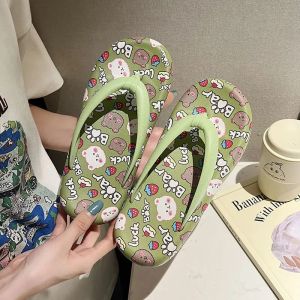 Xishop รองเท้าแตะหูหนีบลายหมีสตอเบอรี่🍓🧸 สีสันสดใสใส่สบาย สุดน่ารัก มีให้เลือกถึง4 สีกันเลย 🌈