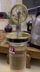 Stirling Engine Heat Educational Model Education Toy Low Temperature Stirling Engine Model Generator Desk Model