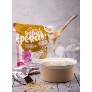 BABY FOOD IZZLY Makanan Bayi 6 Bulan Set Bubur Beras Porridge Rice Serbuk Ayam Bilis Cheese Perasa Homemade 7 8 9 10 11