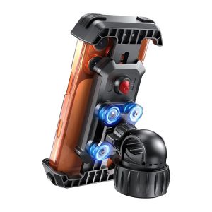 Anti-Shake Motorcycle Mount 2026 Dual Vibration Phone Holder for IPhone/Samsung Handlebar for Bike2026