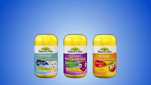 Natures Way Kids Smart Vita 60 Gummies Support Your Child’s Healthy Growth And Development