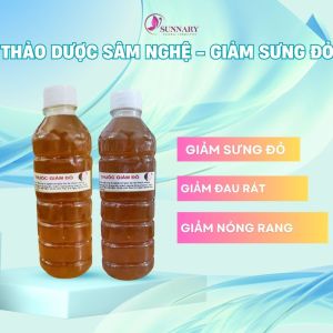 Thảo dược sâm Hồng da thuoc giảm sưng đỏ nóng rát khi peel kem sâm serum peel da