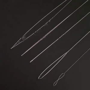 5 mảnh beading thiết lập mắt to cong mở thép không gỉ beading công cụ crafting Nguồn cung cấp pins