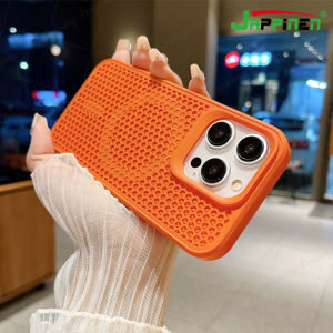 Magsafe Cooling Phone Case for Samsung Galaxy S25 Ultra S25 Plus + S23 FE S22 Slim Shockproof Hard Cover for S25Ultra S25Plus S22+ S23FE Non-slip Heat Dissipation Protective Casing