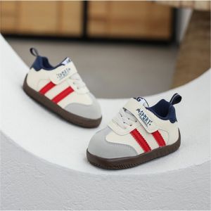 Boys Baby Casual Shoes Girls Training Shoes Kids Sports Shoes 2026 Autumn New Lightweight Soft Soled Girls Board Shoes 17-26