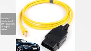 OT26 Cáp giao diện Ethernet sang Obd cho mã hóa BMW F Series Tương thích với E-SYS ICOM ISTA + Bootmod3 Bimmercode