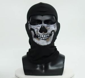 Motorcycles Bicycle Ski Skull Balaclava Mask Cosplay Scary Ghost Face War Game Skeleton Riding Outdoor Headwear Windproof Masks