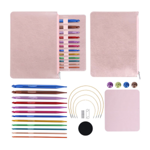 12Pcs Tunisian Crochet Hook with Cable Tunisian Afghan Knitting Hook Needle 3.0mm-10mm Interchangeable Crochet Hook Set