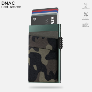 DNAC Smart Wallet Card Holder RFID Dompet Kartu Minimalis Pria Wanita - Camouflage Edition