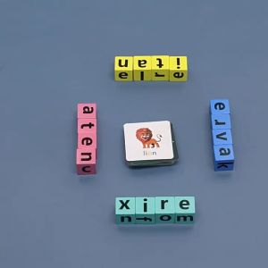 Fun Alphabet Spelling Game Montessori Spell Word Game Early Learning Educational Toys Kids Gifts