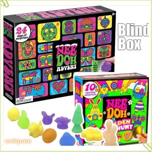 Hole Box Toys NeeDoh Blind Box Squishy Toys Schylling Slime Pop Fidget Stress Toy