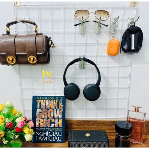 Lưới Thép Trang Trí Phòng Ngủ Tấm Lưới Decor Góc Học Tập Quán Cafe Siêu Xinh