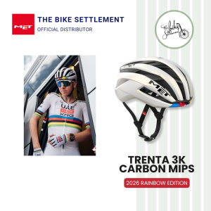 2026 MET Trenta 3K Carbon Mips Air Frame Limited: Rainbow Edition