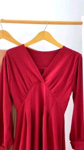 Gamis Midi Novia Dress Muslim Wanita Daily Crinkle