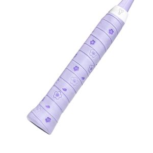 JIMEIXIAN01 PU Băng quấn tay cầm cầu lông Không trượt In ấn Tay cầm vợt cầu lông Thấm hút mồ hôi Băng dính cầm vợt tennis