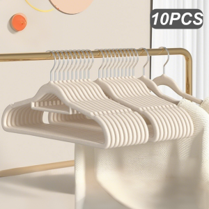 SOFTHOME 50pcs Clothes Hangers Non Slip Space-saving Elegant Coat Hanger Velvet Clothes Hangers