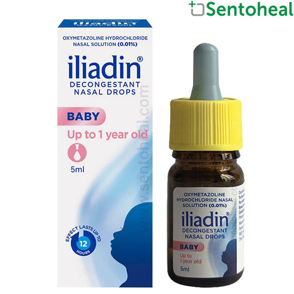Iliadin 0.01 Infant Nasal Drops 5ml Nasal decongestant Lazada