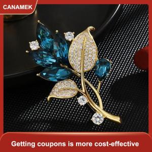 【CANAMEK】 Nhà Máy Thời Trang Loạt Pha Lê Trâm Cài Phụ Nữ Quần Áo Áo Trang Sức Phụ Kiện Bên
