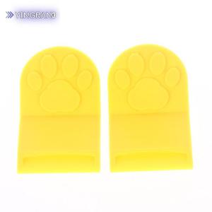 YINGRAN3 2Pcs Mèo Thực Phẩm Có Thể Mở Pet Mèo Cog Thực Phẩm Mở Chai Xách Tay Non-Slip Dễ Dàng Grip Easyclean Vật Liệu Nhà Bếp Công Cụ
