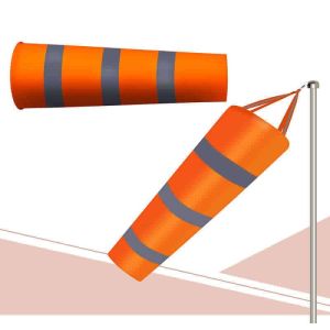 ถุงลมบอกทิศทาง ธงบอกทิศทางลม 150cm Windsock