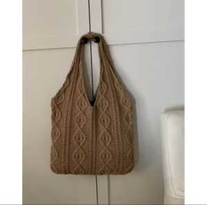 Totebag Tas jinjing anyaman besar untuk wanita LOOYOYU tas pantai liburan tas tote tas jerami tas air