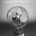 KEELAT 6/10 inch Portable Fan High Power Outdoor Desktop Cooling Fans Adjustable Cordless Fan Outdoor Camping Fan Tent Fan Rechargeable Desk Fan Rechargeable Battery Fan Cordless Fan KLF001. 