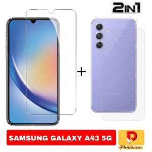 PROMO PAKET 2 IN 1 Tempered Glass SAMSUNG GALAXY A05 / A05S 2023 / MA14 5G / A24 4G LTE / A34 5G / A54 5G / A14 5G / A04 / A04E 2022 Anti Gores Kaca Clear