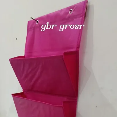 Rak Buku Dinding Gantung Book Organizer