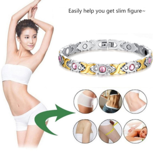 Pink Diamonds Magnetic Bracelet Yunjin Craft Bracelet